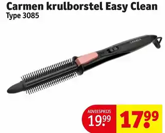 Kruidvat Carmen krulborstel Easy Clean Type 3085 aanbieding