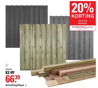 Karwei Schutting Royal aanbieding