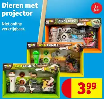 Kruidvat Dieren met projector aanbieding