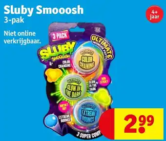 Kruidvat Sluby Smooosh 3-pak aanbieding