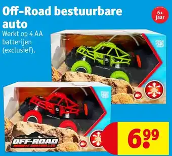 Kruidvat Off-Road bestuurbare auto aanbieding