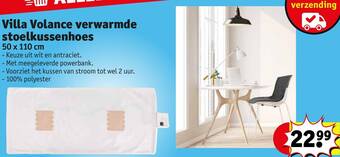 Kruidvat Villa Volance verwarmde stoelkussenhoes aanbieding