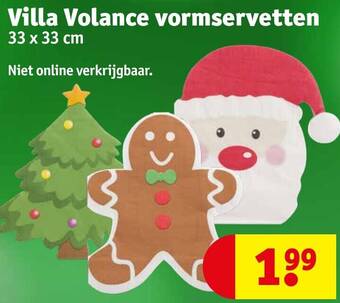 Kruidvat Villa Volance vormservetten aanbieding