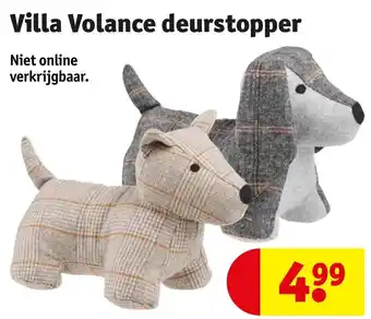 Kruidvat Villa Volance deurstopper aanbieding