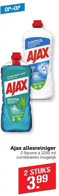 Coop Ajax allesreiniger aanbieding