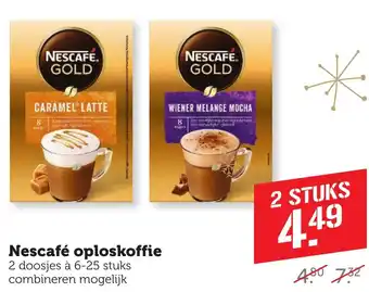 Coop Nescafé oploskoffie aanbieding