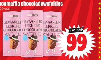 Dirk Chocomaffia chocoladewafelties aanbieding