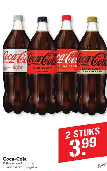 Coop Coca-Cola aanbieding