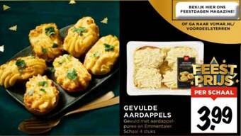 Vomar GEVULDE AARDAPPELS aanbieding