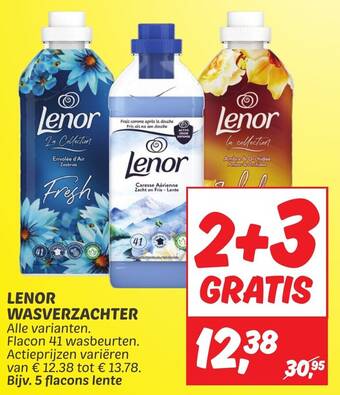 Dekamarkt LENOR WASVERZACHTER aanbieding