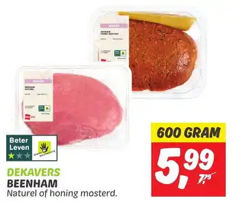 Dekamarkt DEKAVERS BEENHAM 600g aanbieding