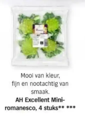 Albert Heijn AH Excellent Miniromanesco, 4 AH Excellent Mini-romanesco, 4 stuks** *** aanbieding