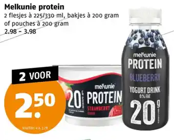 Poiesz Melkunie protein aanbieding