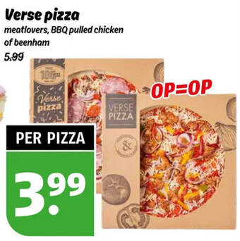 Poiesz Verse pizza aanbieding
