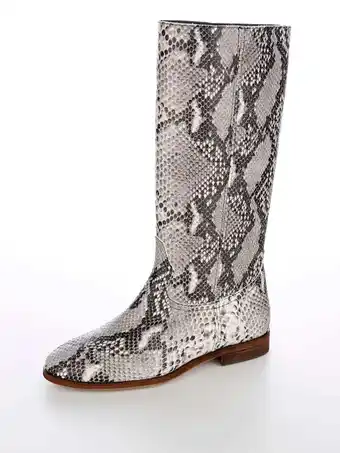 Klingel Laars met snakeprint alba moda grijs gecombineerd aanbieding