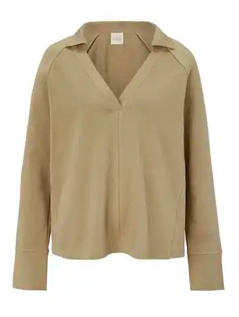 Klingel Sweatshirt reken maar beige aanbieding