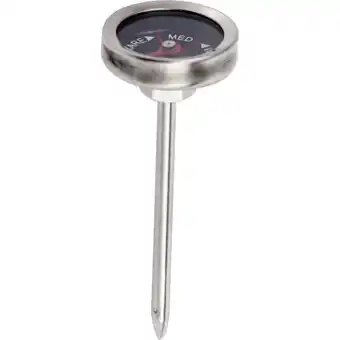 Conrad Tepro garten 8536 barbecuethermometer zilver-zwart aanbieding