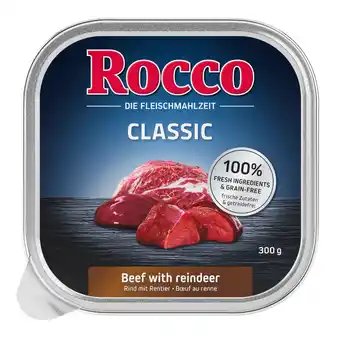 Zooplus Voordeelpakket rocco classic 27 x 300 g - rund met rendier aanbieding