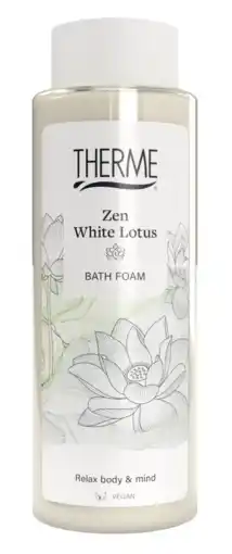 De Online Drogist Therme zen white lotus bath foam 500ml aanbieding