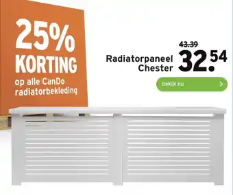 GAMMA Radiotorpaneel chester aanbieding