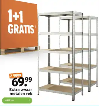 GAMMA Extra zwaar metalen rek aanbieding