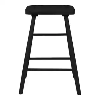 fonQ By fonq basic woody barkruk - zwart aanbieding