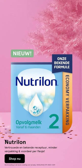Etos Nutrilon aanbieding