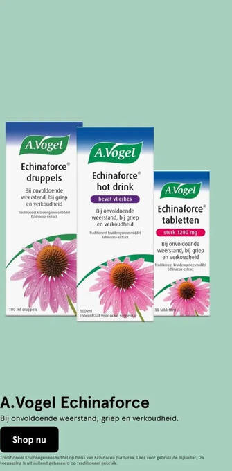 Etos A.vogel echinaforce aanbieding