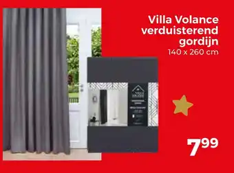 Trekpleister Villa volance verduisterend gordijn aanbieding