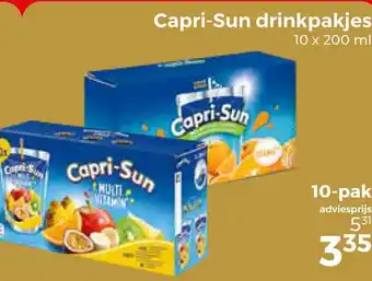 Trekpleister Capri-sun drinkpakjes aanbieding