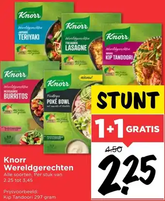 Vomar Voordeelmarkt Knorr wereldgerechten aanbieding