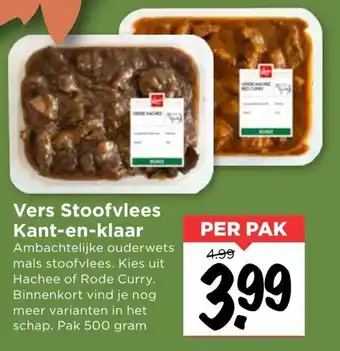 Vomar Voordeelmarkt Vers stoofvleese kant-en-klaar aanbieding