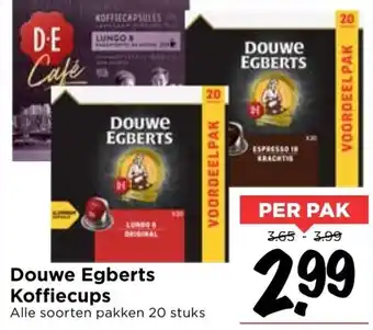 Vomar Voordeelmarkt Douwe egberts koffiecups aanbieding