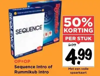 Vomar Voordeelmarkt Sequence intro of rummikub intro aanbieding