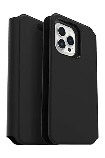 Amazon Otterbox strada via case voor iphone 13 pro max, schokbestendig, valbestendig, slank, soft touch beschermende folio case met  aanbieding