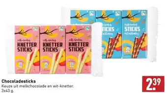 ALDI Chocoladesticks aanbieding