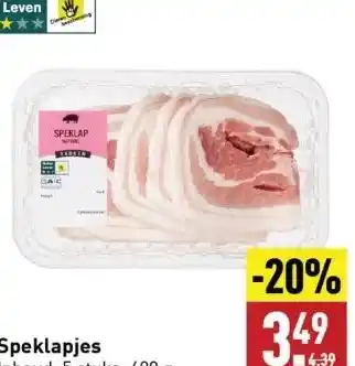 ALDI Speklapjes inhoud: 5 stuks, 400 g. aanbieding