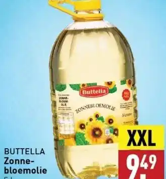 ALDI Buttella zonnebloemolie 5 1. aanbieding