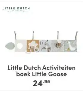 Baby & Tiener Little Dutch Activiteiten boek Little Goose aanbieding