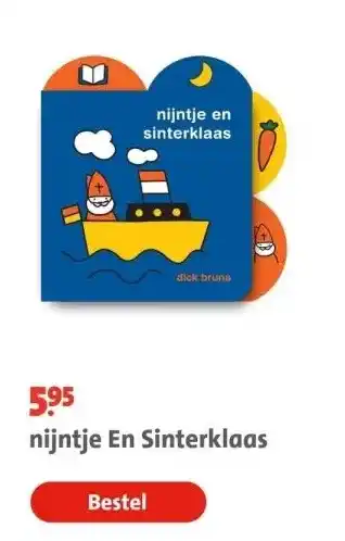 Bruna Nijntje en sinterklaas aanbieding