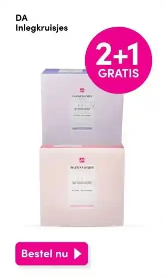 DA Da Inlegkruisjes aanbieding