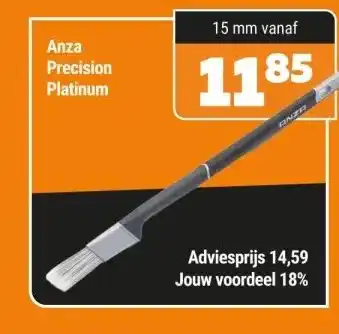 De voordeelmarkt Anza precision platinum aanbieding