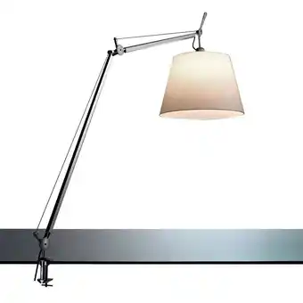 fonQ Artemide tolomeo mega klemlamp retrofit met dimmer 32cm perkament aanbieding