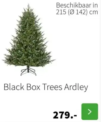 Intratuin Black Box Trees Ardley aanbieding