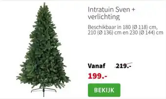 Intratuin Intratuin Sven + verlichting aanbieding