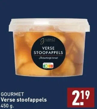 ALDI Verse stoofappels 450 g. aanbieding