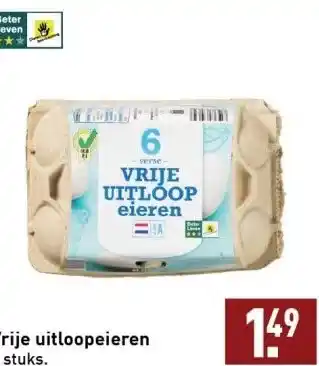 ALDI Vrije uitloopeieren aanbieding