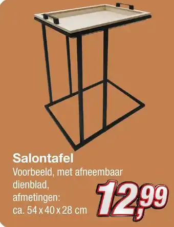 Kik Salontafel aanbieding