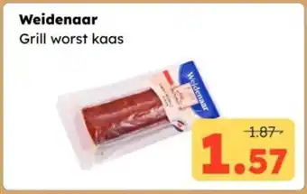 Ochama Weidenaar Grill worst kaas aanbieding