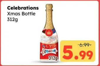 Ochama Celebrations Xmas Bottle 312g aanbieding